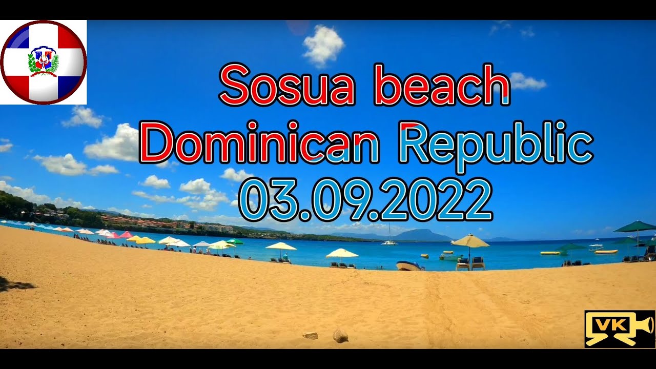 Sosua beach Dominican Republic 03.09.2022