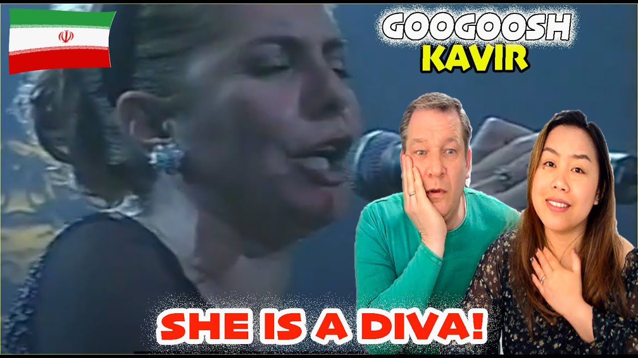 Kavir Googoosh with subtitles | Couple REACTION !