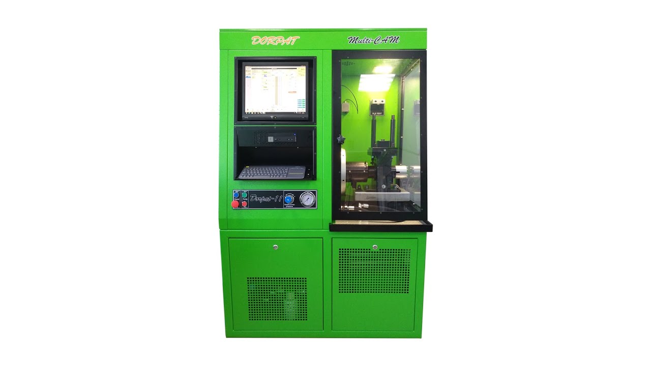 DORPAT MultiCam. Test bench for Pump Injectors and pump sections PLD