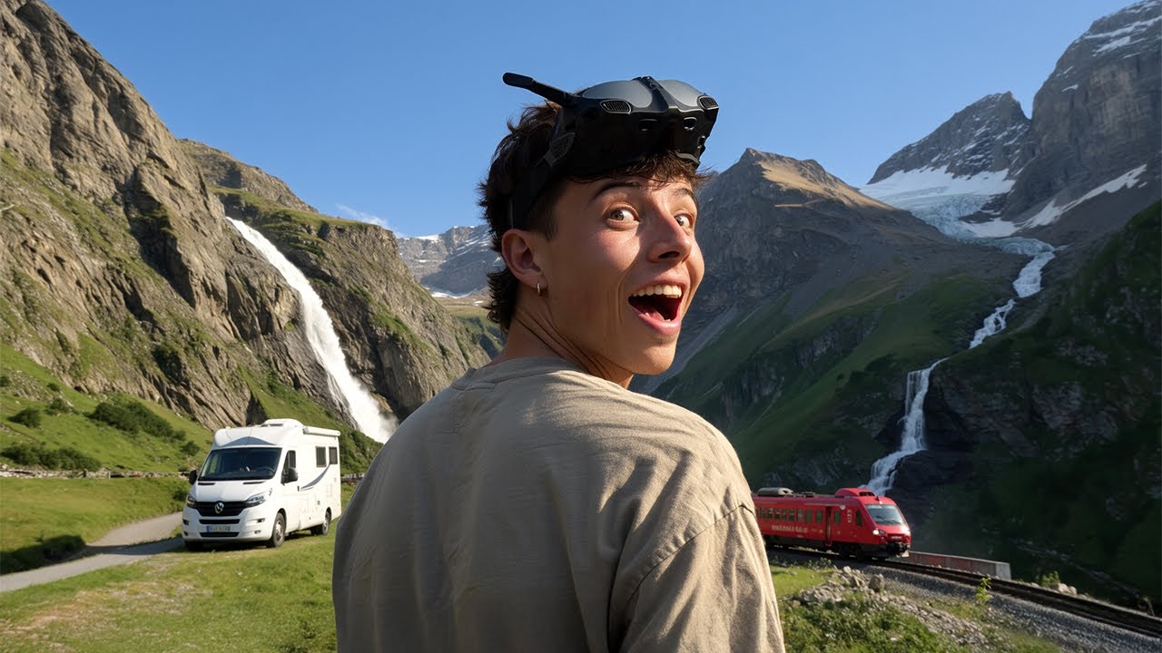 Crucé Media Europa para volar FPV Aquí