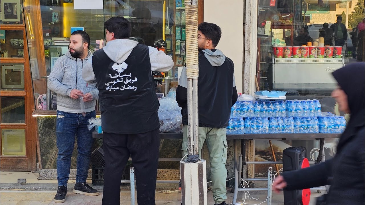حملة افطار صائم لليوم الثاني من السنة العاشرة على التوالي حلب سيف الدولة جامع النصر بديع بساطة