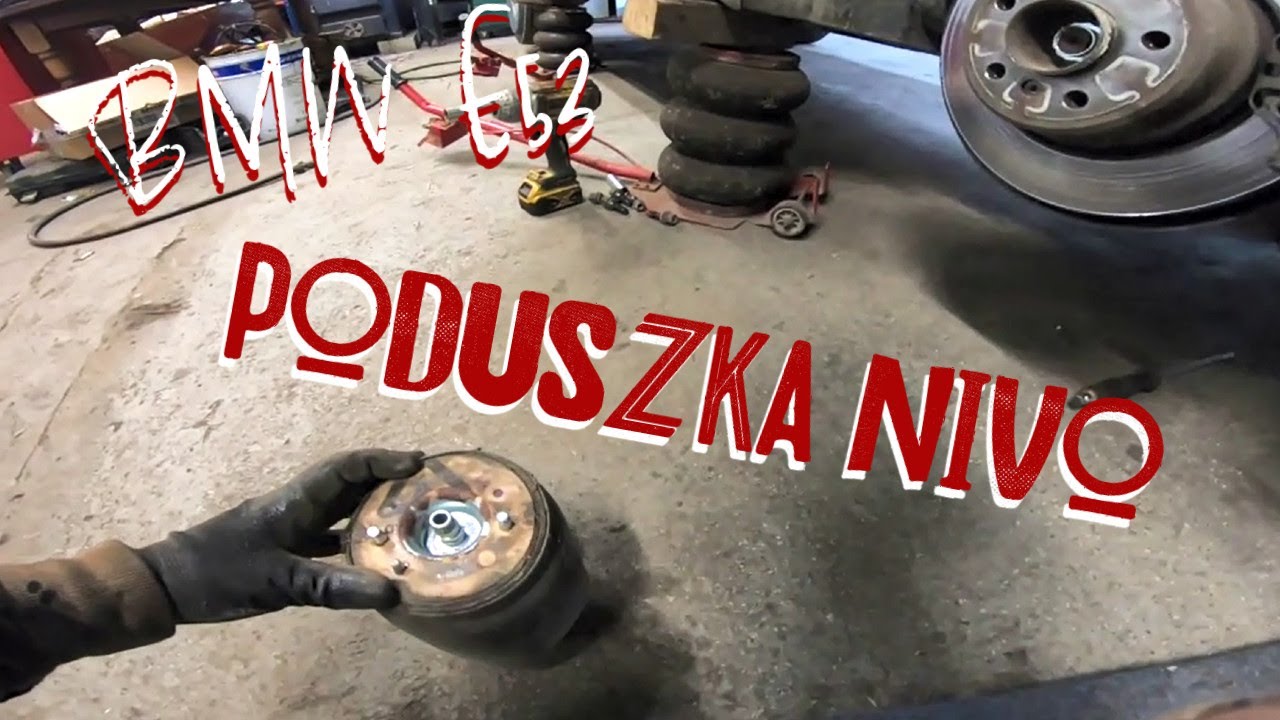 Bmw e53 jak wymienić poduszkę #nivo za 200zł DIY zrób to sam