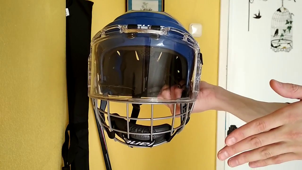 Обзор, мнение владельца гибридной маски Bauer Hybrid Shield