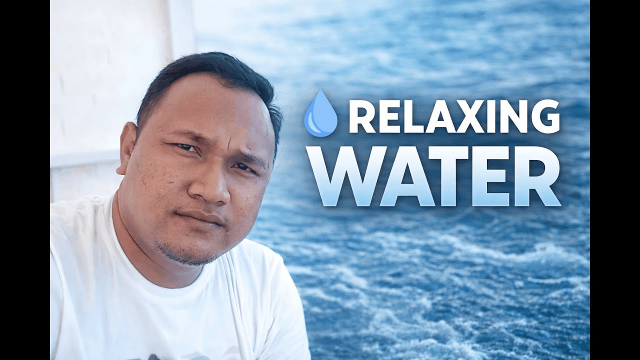 Gentle Flowing Water Sounds 💧 Water ASMR for Sleep & Relax