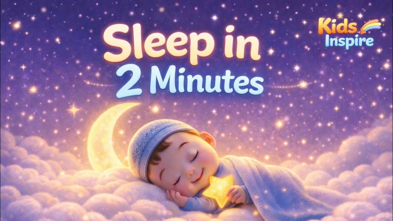 Sleep in 2 Minutes 🌙 Islamic Lullaby for Kids | Baby Sleep Dua | 30 Minutes Loop