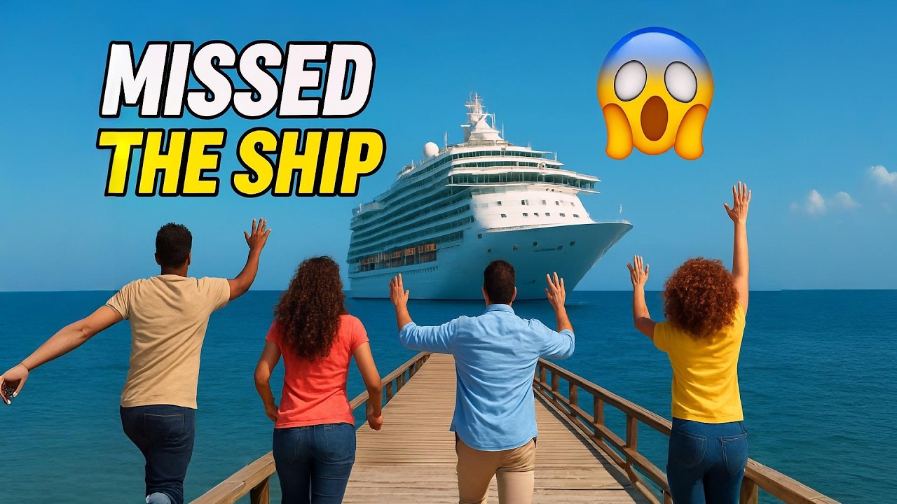 Craziest Pier Runner Moments | Passengers Missing Their Cruise Ships