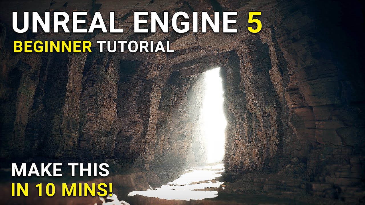 Учебное пособие по Unreal Engine 5 для начинающих | Окружение скандинавской пещеры