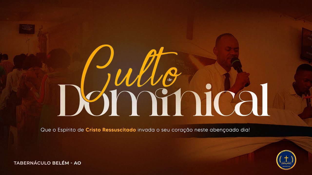CULTO DE DOMINGO (01/03/2026) |UMA EXPERIÊNCIA PESSOAL COM DEUS |REV. WILLIAM MUTEBA
