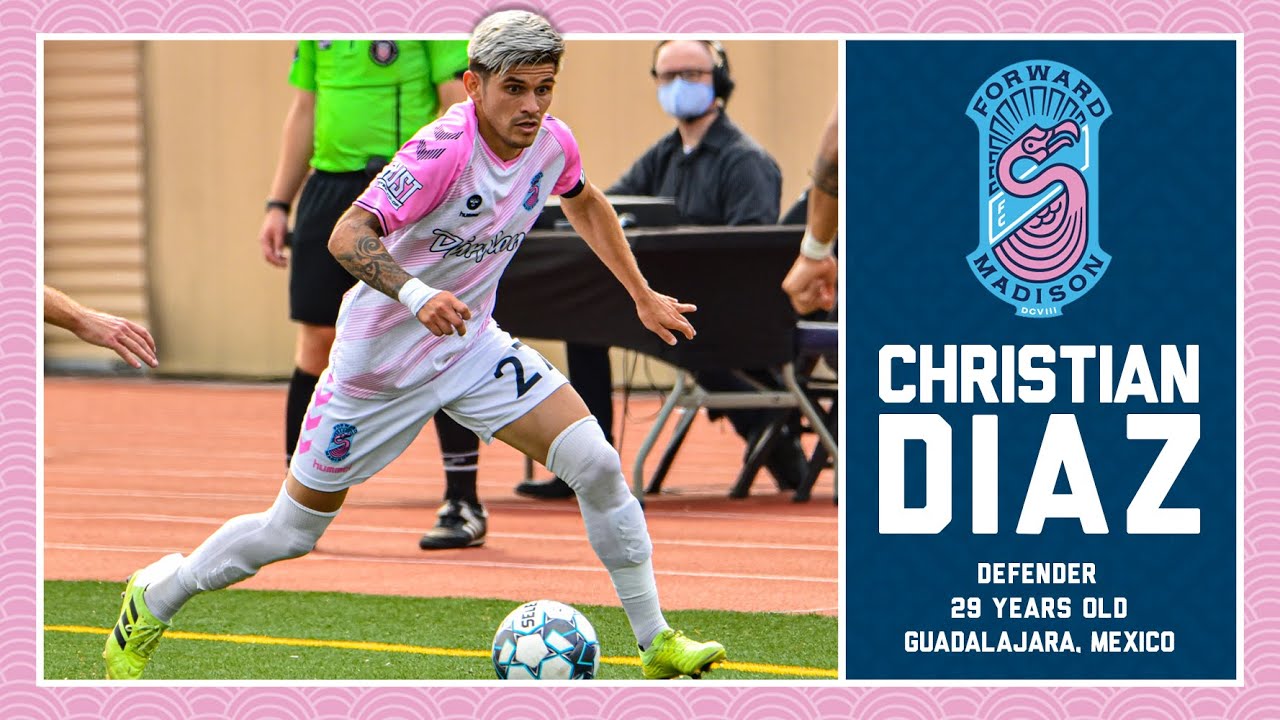 Christian Diaz returns to Forward Madison for 2021!