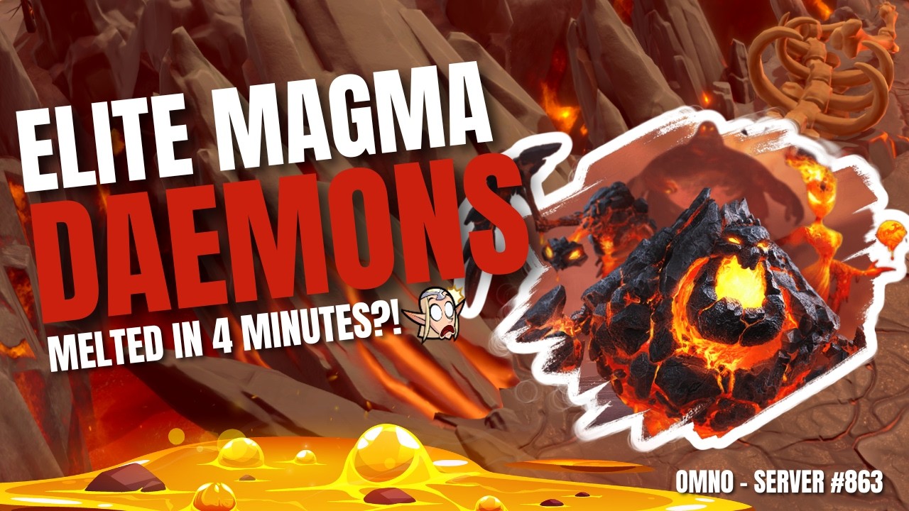 OMN0 Melts Elite Magma Daemons in 4 Minutes! Call of Dragons: #863