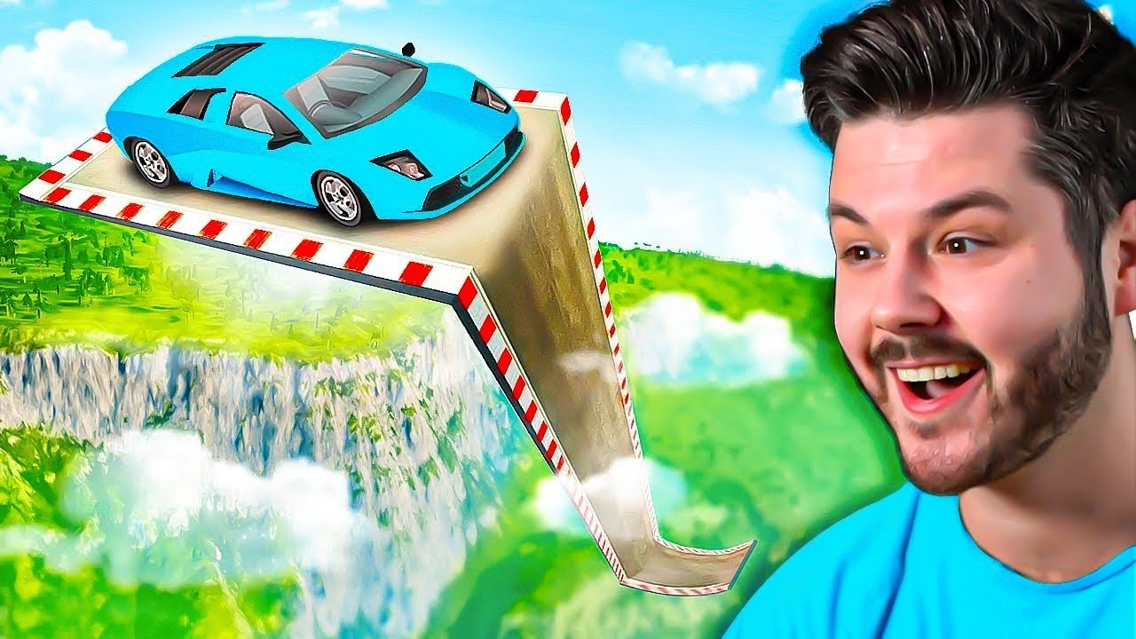 SUPERCARS vs MEGA RAMPS in BeamNG!