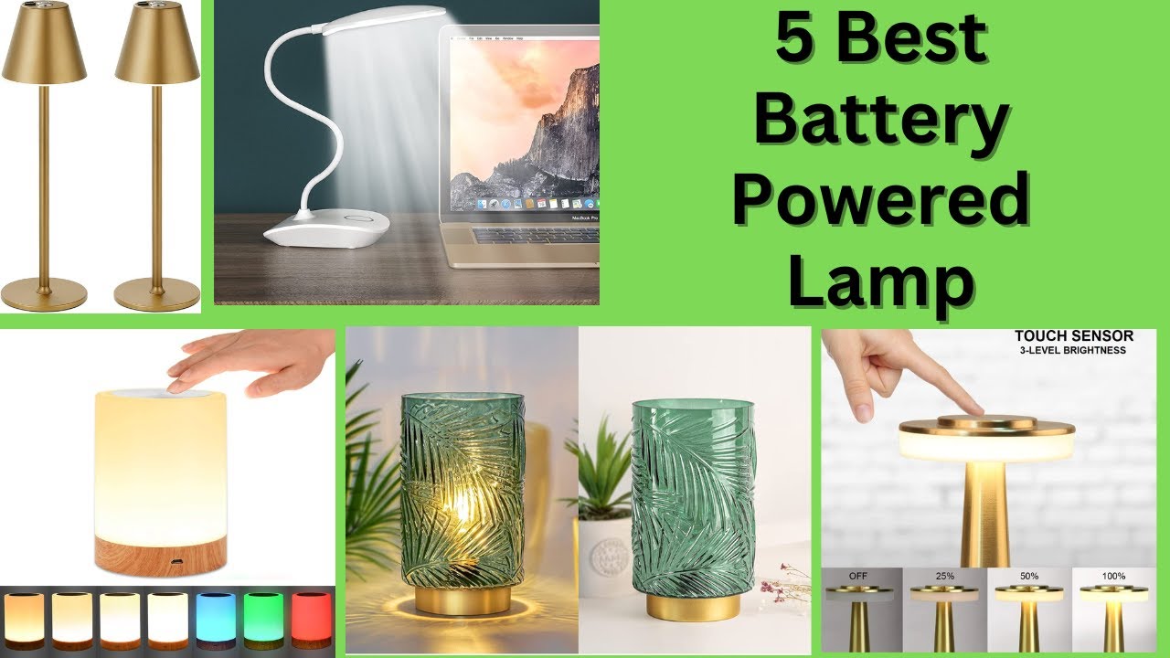 5 Best Battery Powered Lamp |