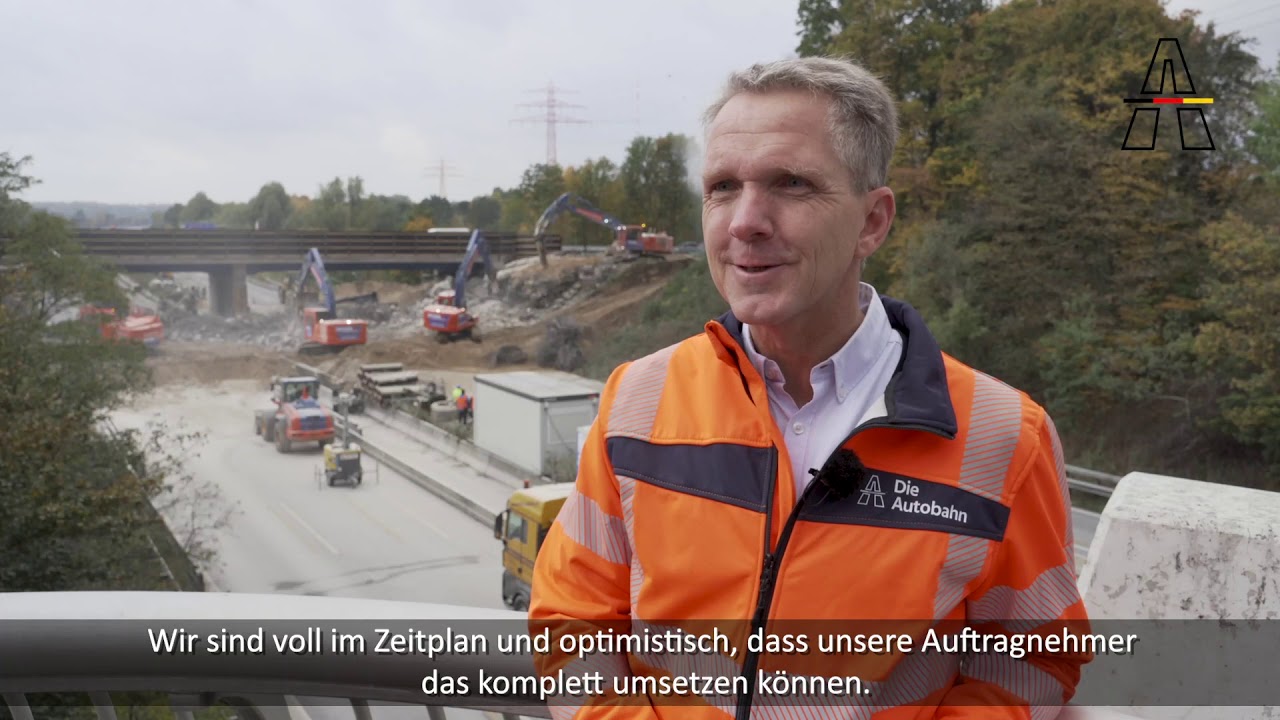 Brückenabriss in nur 57 Stunden