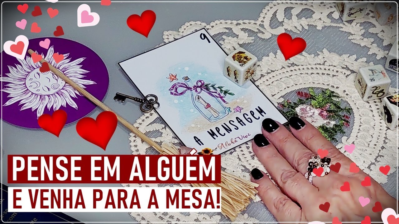 💖 PENSE ALGUÉM: Vou Revelar O QUE VAI ACONTECER em Breve na SUA VIDA AMOROSA!