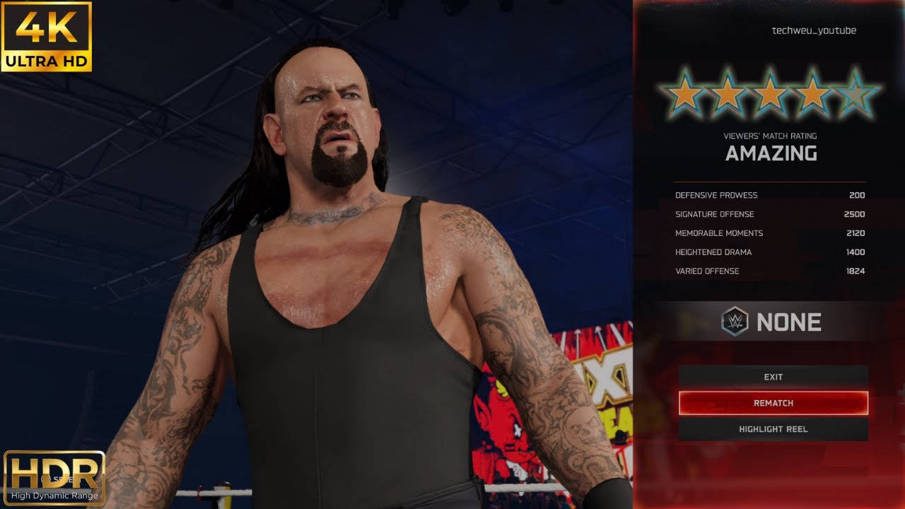 Roman Reigns vs The Undertaker ⚰️ WrestleMania Rematch | No Commentary