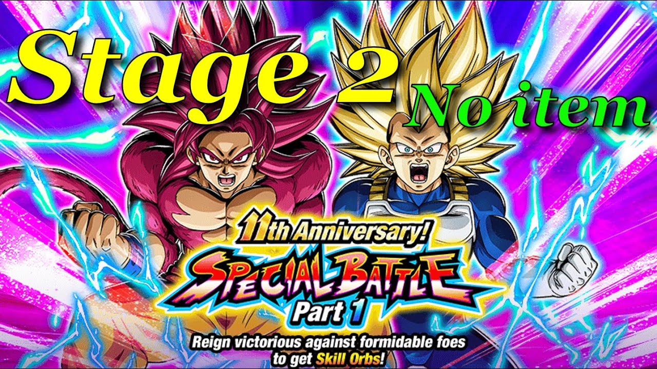 11th Anniversary!  Special Battle Part 1 - Stage 2 - No Items Mission