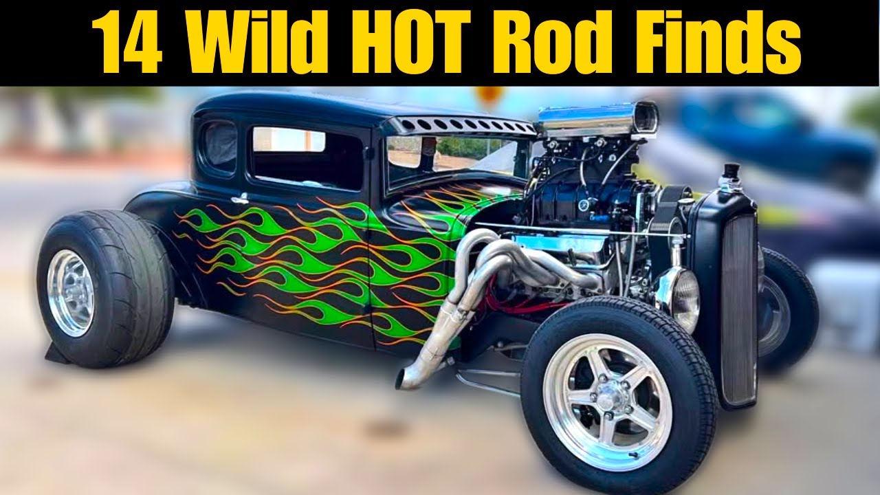 14 Wild Hot Rods for Sale! Built to Break the Road!!