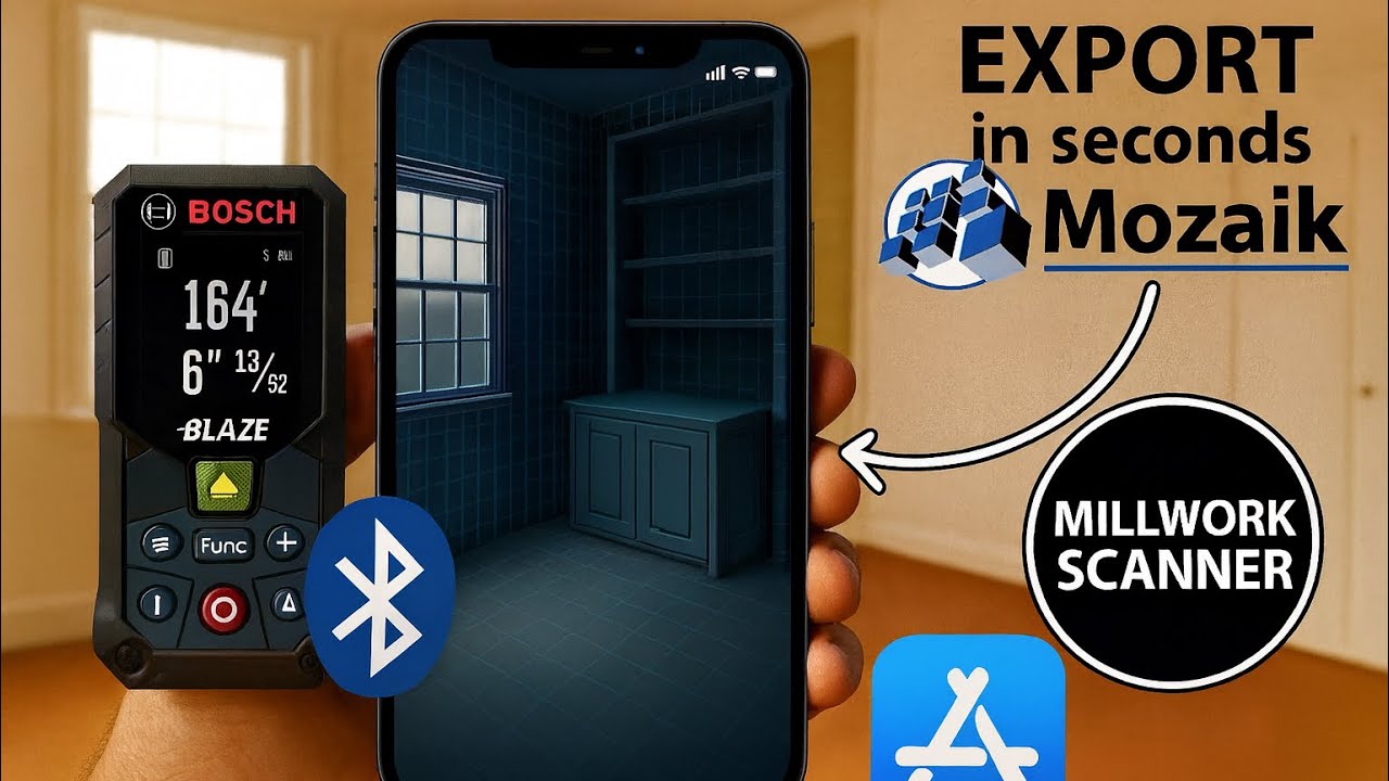 Сканирование iPhone в Mozaik-3D Room за считанные секунды.