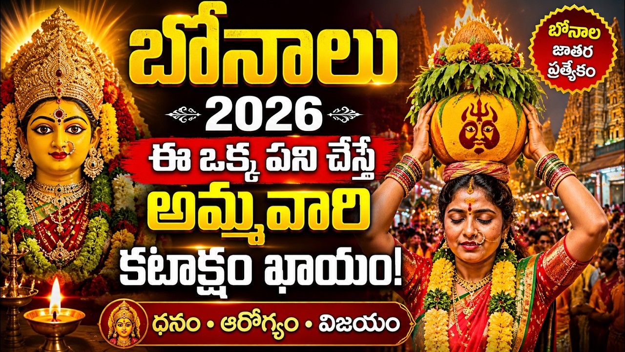 Bonalu 2026 | Importance of Bonalu | Bonalu Rituals | Significance of Bonalu | SumanTV Lifestyle