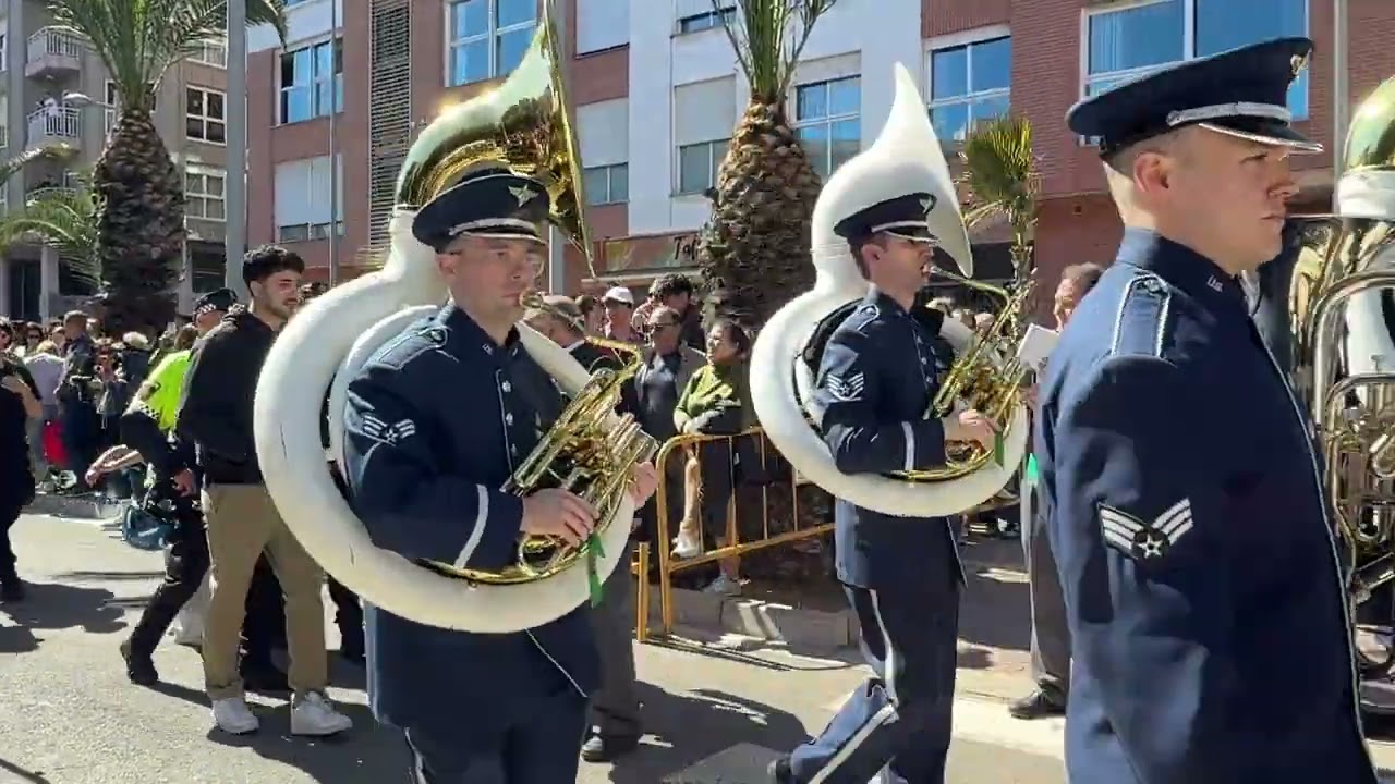 Intersolfa Bandas Paises Bajos y USA en la Mascletà