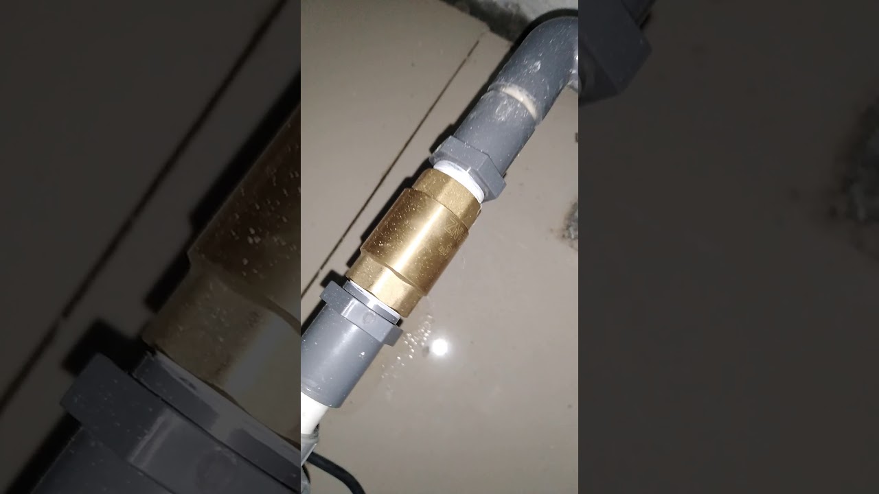 Ganti klep air tanpa bongkar..ga mancing air lagi