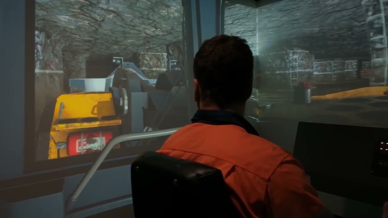 CYBERMINE Epiroc ST14 Loader Simulator