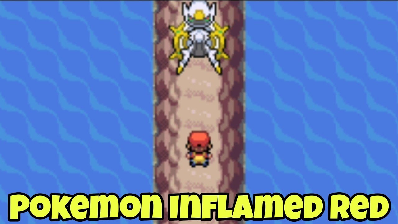 How To Get Arceus In Pokemon Inflamed Red | How To Change Arceus Type