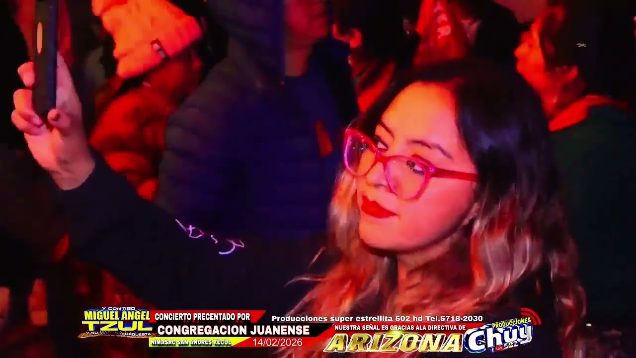 Miguel Angel Tzul baile social desde la aldea Nimasac San Andrés Xecul 14 de febrero 