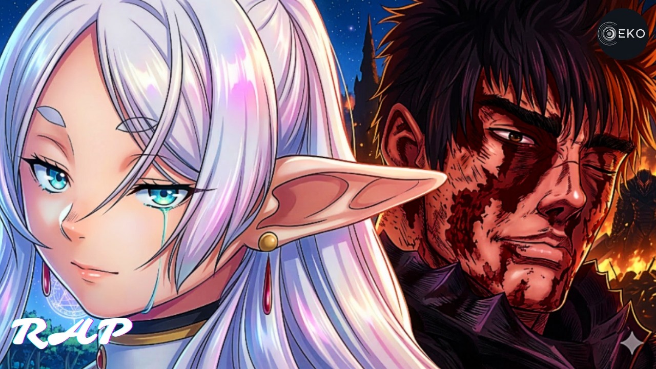 FRIEREN & GUTS | O VALOR DO AGORA E A FORÇA DE NÃO QUEBRAR (RAP ANIME)