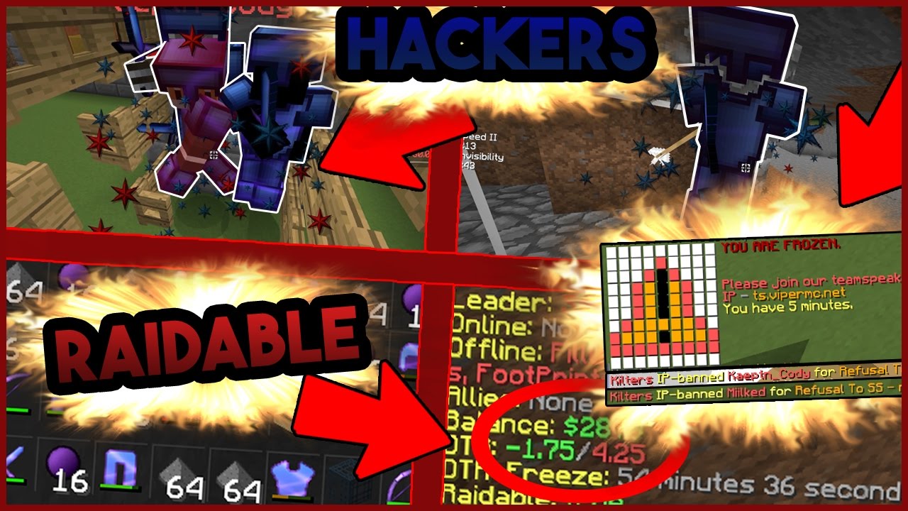 INVIS RAIDING HACKERS + LUCKIEST INVIS RAID OF ALL TIME (RAIDABLE) - ViperHCF [11]