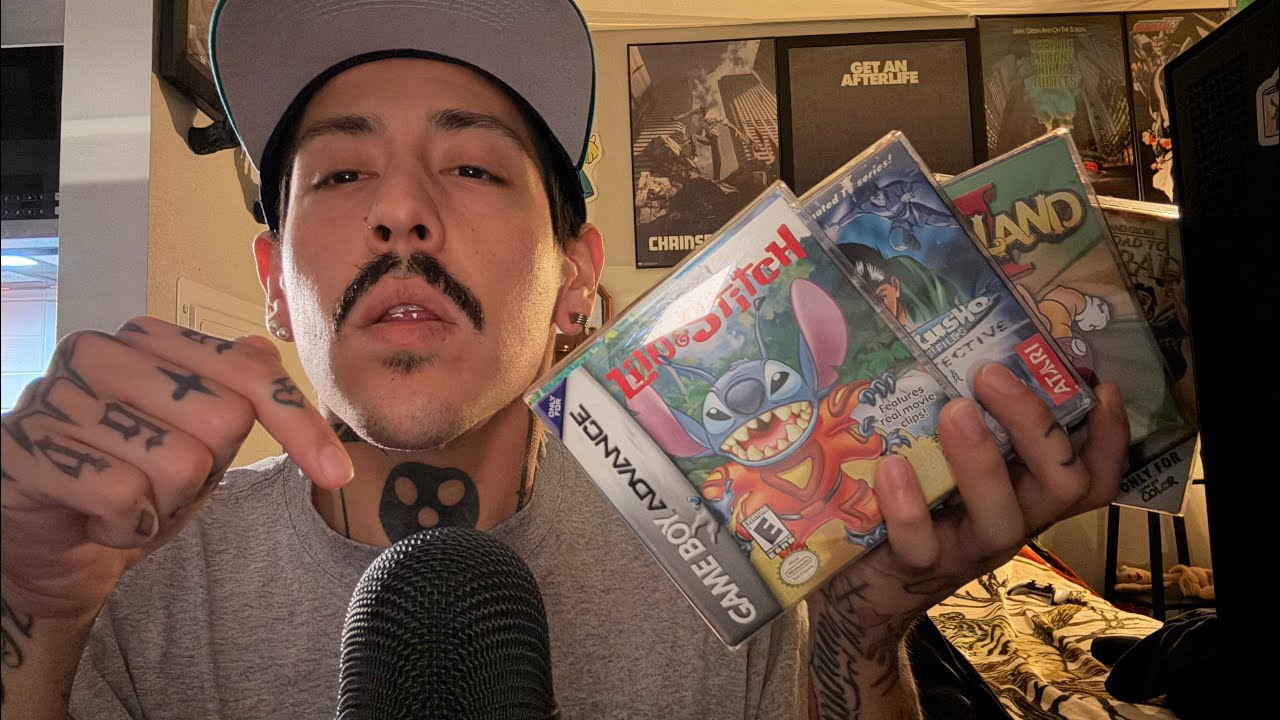 ASMR ~ New Mic! & Gameboy collecting 2