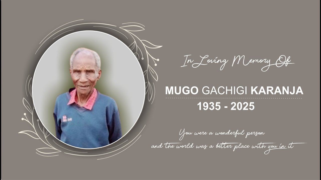 MUGO GACHIGI KARAYA | FAREWELL JOURNEY | KAMPI YA MOTO, NAKURU | 1ST NOV 2025