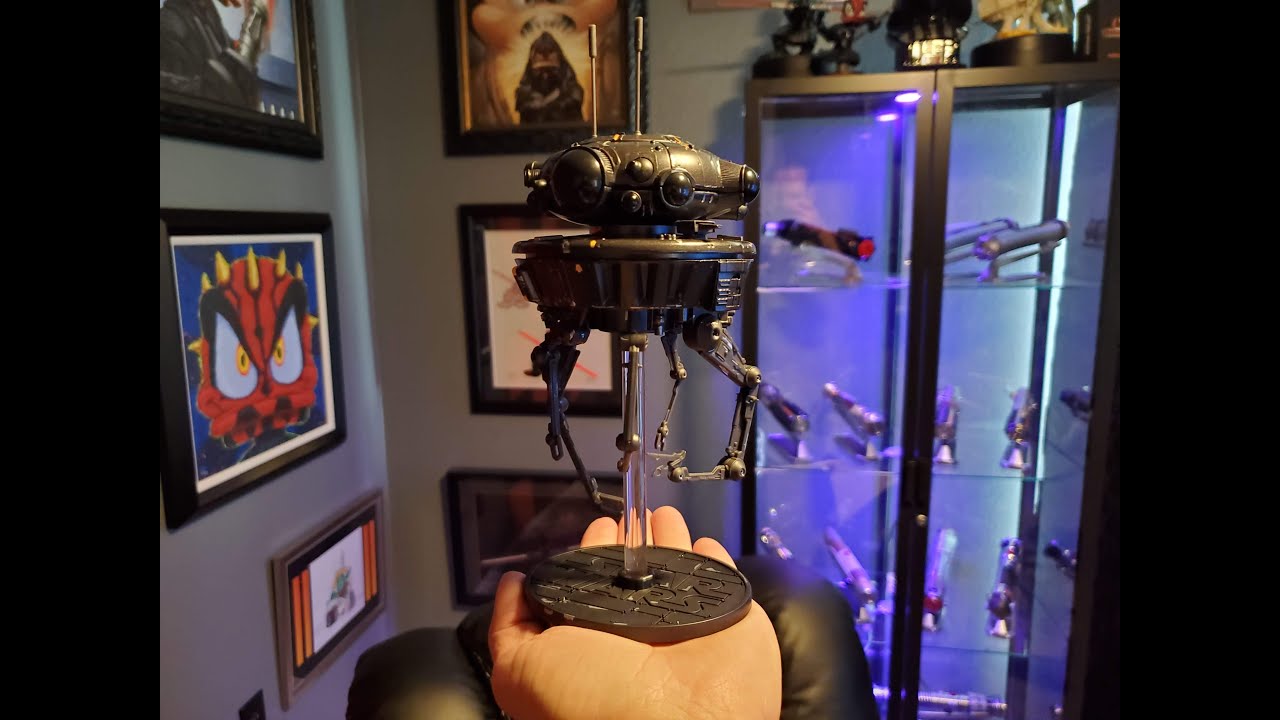 Star Wars Elite Series Imperial Probe Droid 40th Anniversary Empire Strikes Back