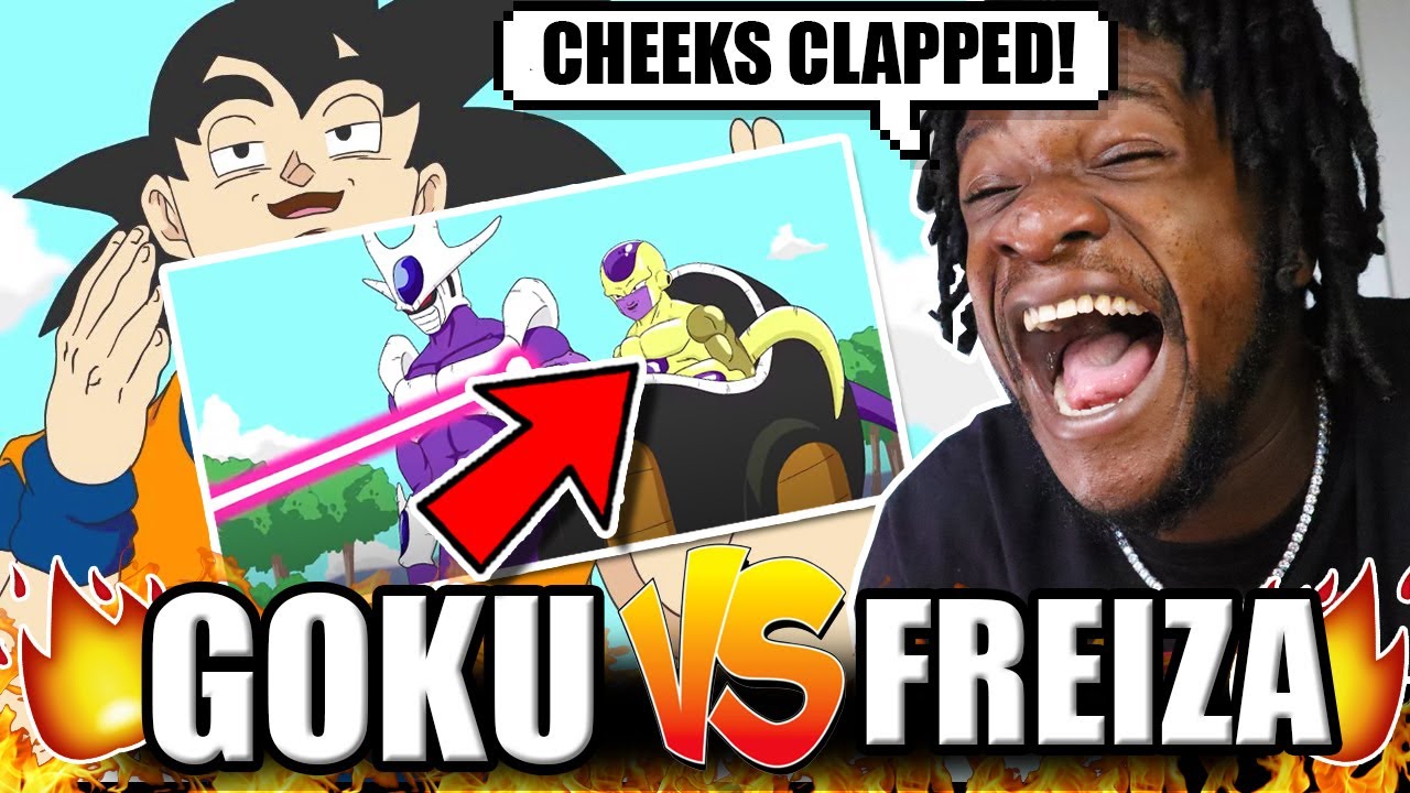 Goku vs Frieza RAP BATTLE! (REACTION)