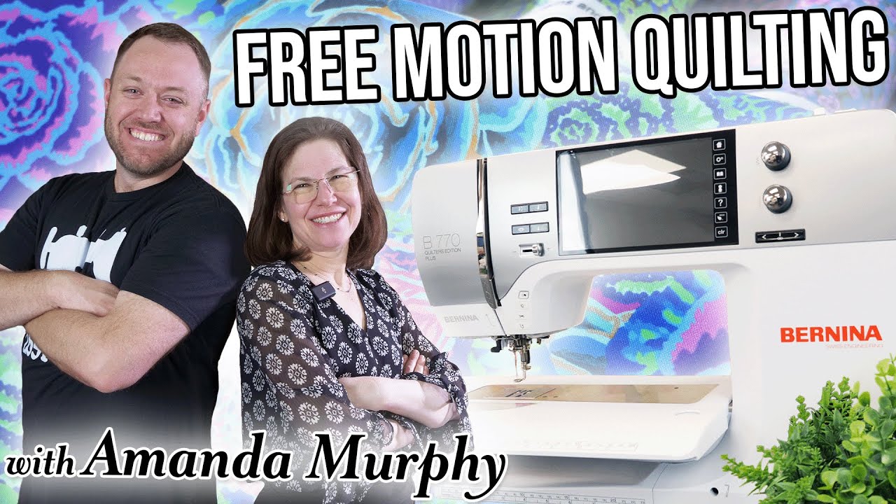 Free Motion Quilting TIPS with Amanda Murphy!