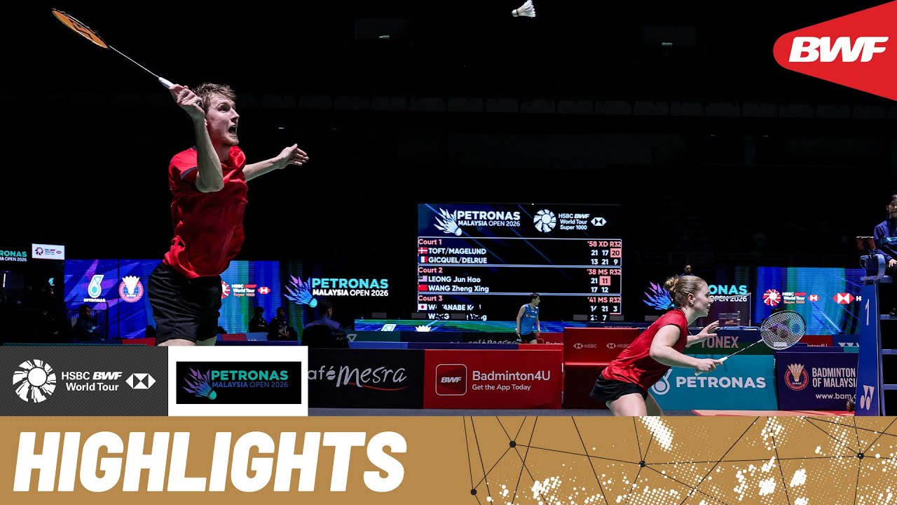 Toft/Magelund vs Gicquel/Delrue | A match that goes the full distance
