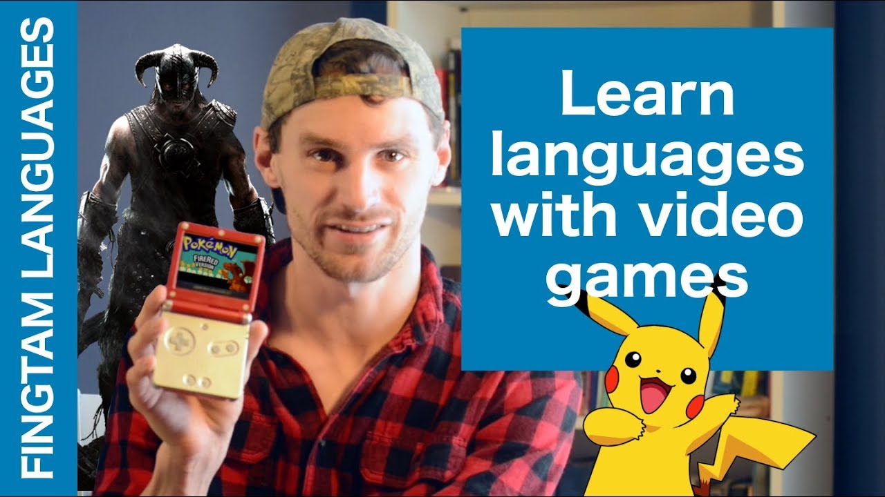 How to Learn languages with video games