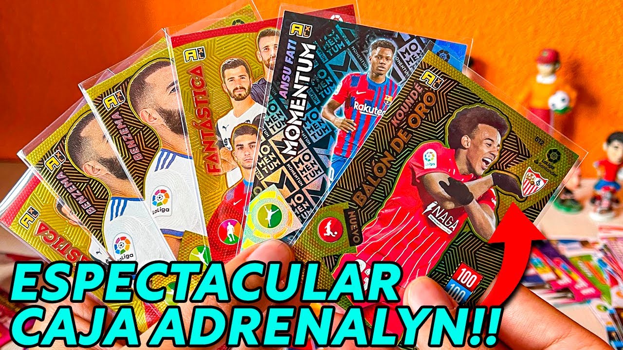 *INCREIBLE* CAJA ACTUALIZACIÓN ADRENALYN XL 2021-22 *50 SOBRES*