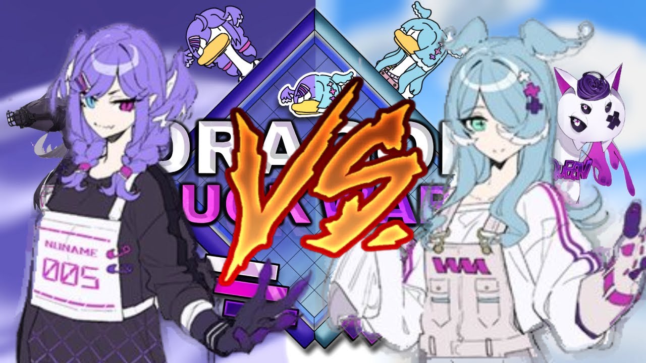 Dragon Duckwars: Селен против Элиры【NIJISANJI RU】
