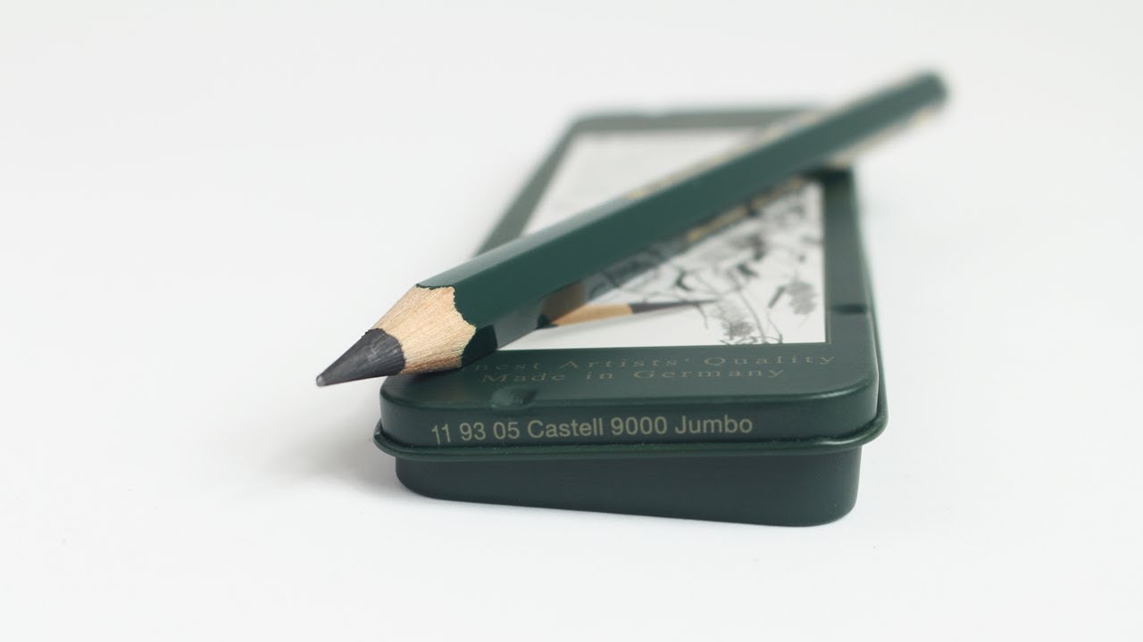 Faber Castell 9000 Jumbo lápices de grafito, revisión por Grafito Comité