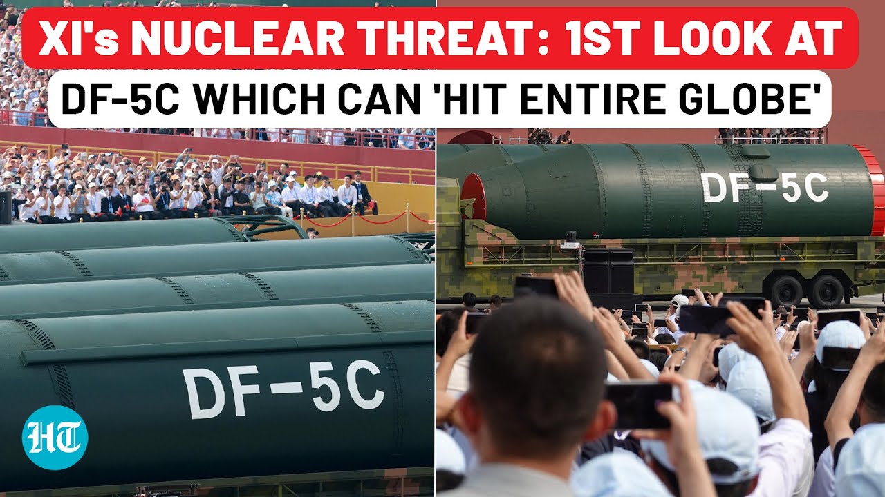 China's Biggest Nuclear Missile Threat To West: First Look At DF-5C Which Can 'Hit Entire Globe'