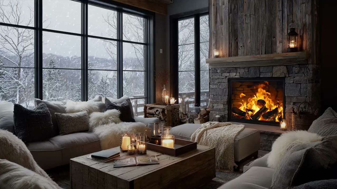 Soft Sounds Blending with Winter Air Turning Simple ❤️ Time into Gentle Comfort