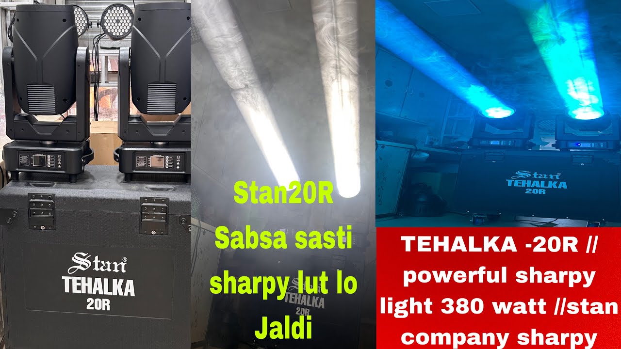 TEHALKA -20R // powerful sharpy // 380watt ￼//stan company // 