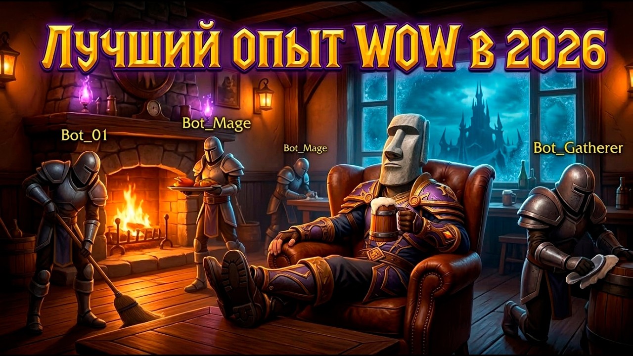 Я превратил World of Warcraft в одиночную RPG и вам советую
