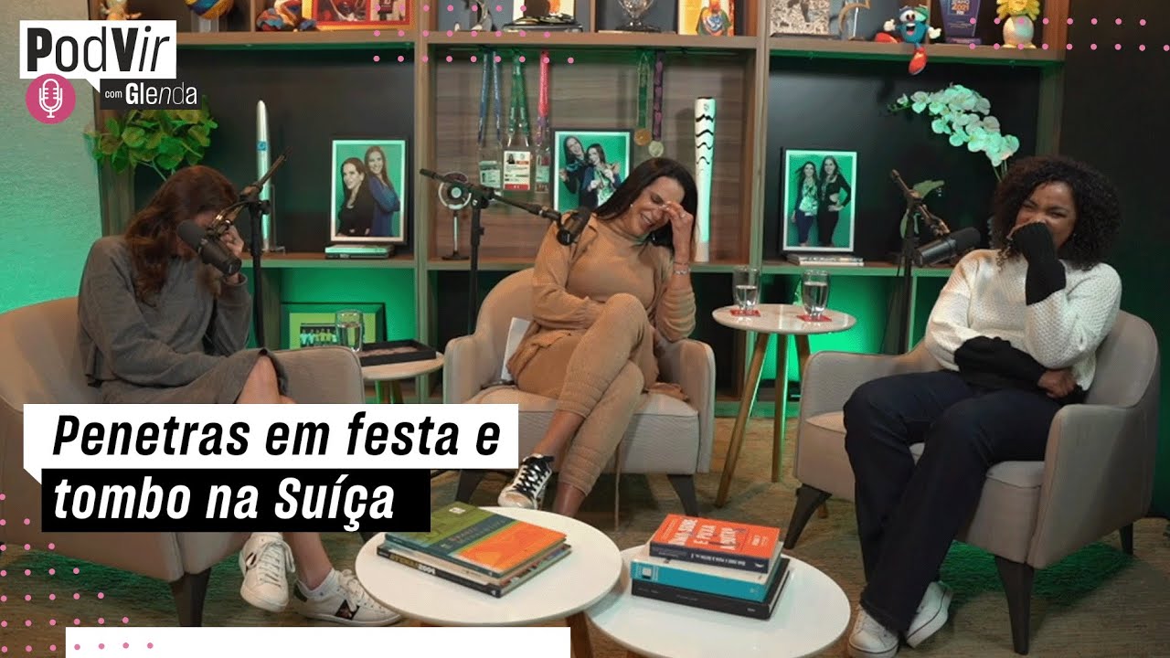 Fofão e Virna contam histórias engraçadas de quando jogavam na seleção de vôlei | PodVir com Glenda