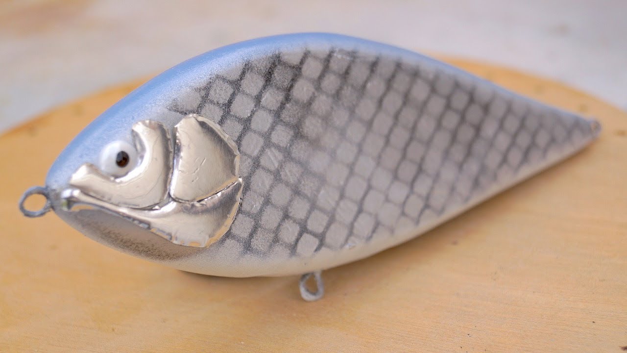 MAKING A WOOD BREAM FISHING  LURE