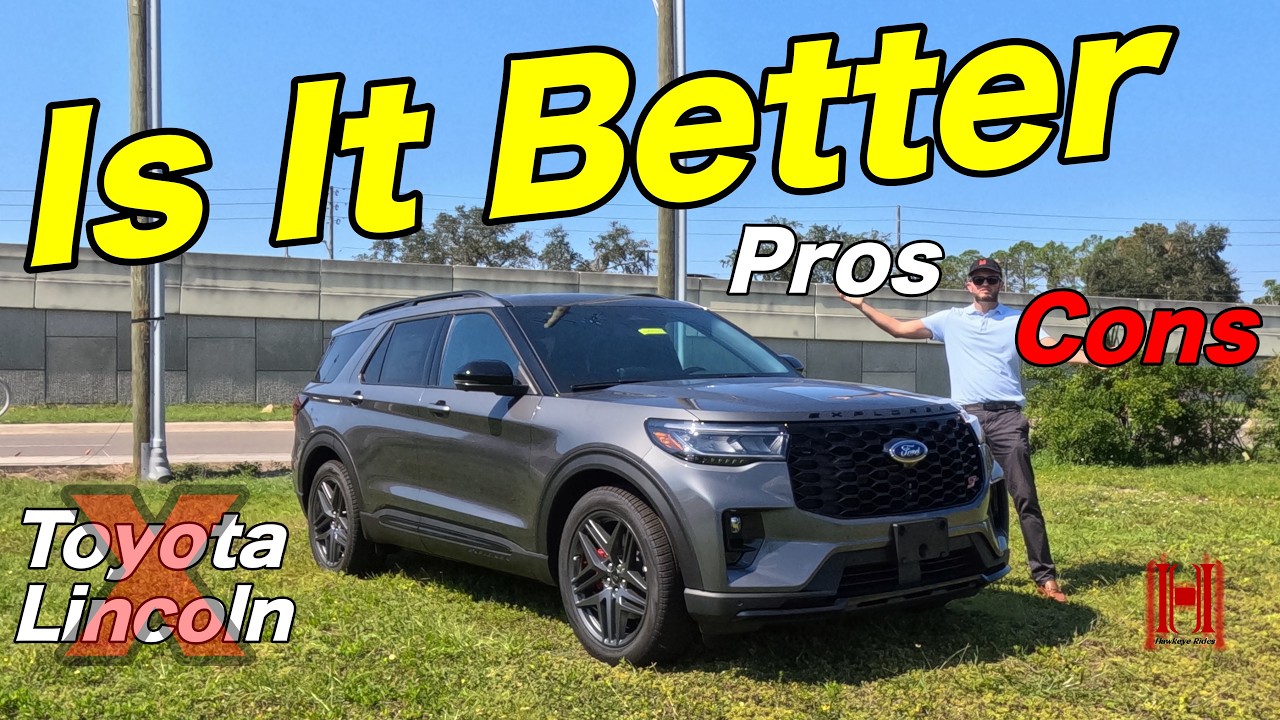 2025 Ford Explorer ST is it Better than Lincoln Aviator? | Full Specs & Test Drive