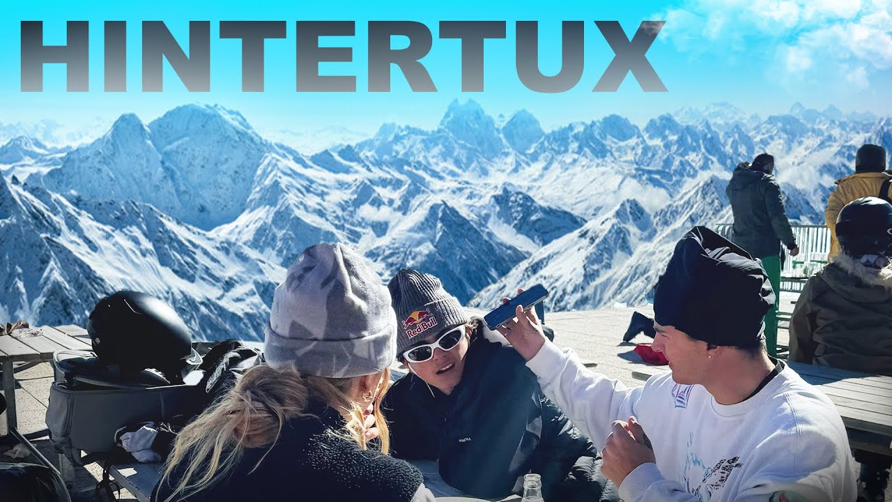 PRO snowboarders vs Hintertux, Austria