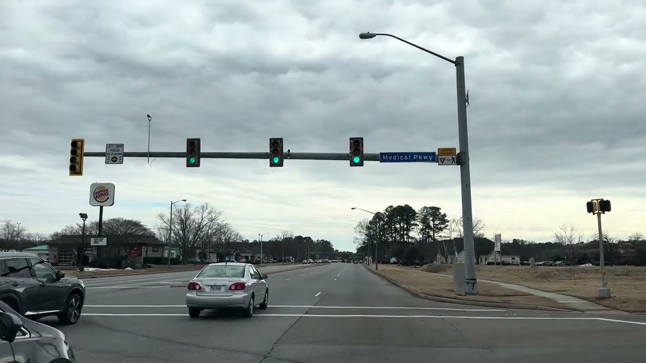 Tour desde la Volvo pkwy,sobre Battlefield blvd, Chesapeake,VA