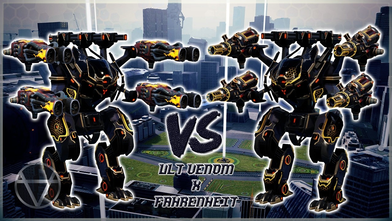 Ultimate VENOM Has Shieldophobia &ndash; Comparison VS Fahrenheit | War Robots
